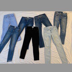 Designer Denim Delight: Holiday-Ready Bundle (Size 25, Petite)